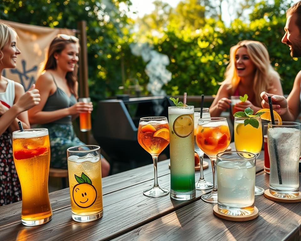 dranken barbecue