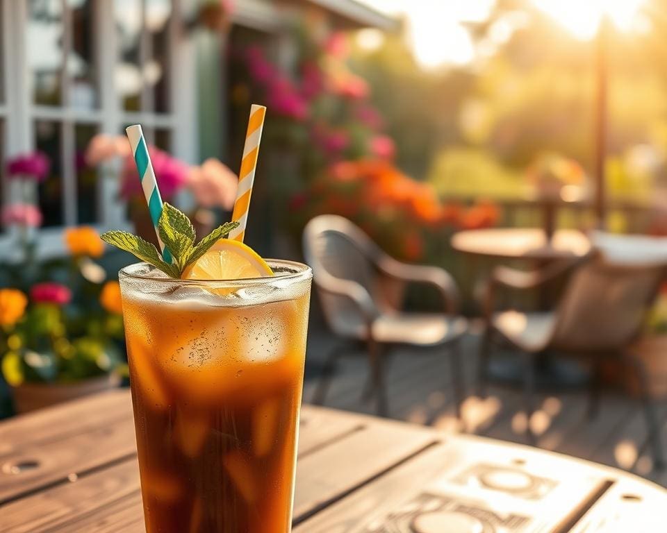 iced coffee zomer