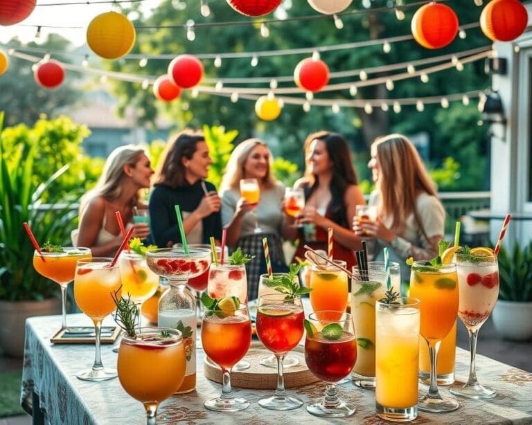 mocktails feestje