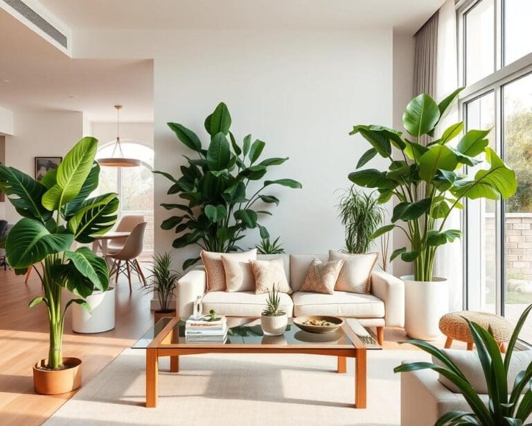 planten modern huis