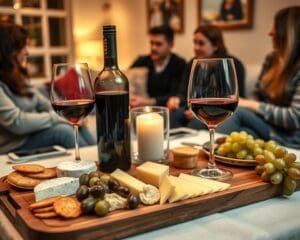 snacks wijn avond