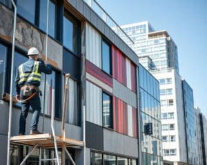 gevelrenovatie bedrijfspand