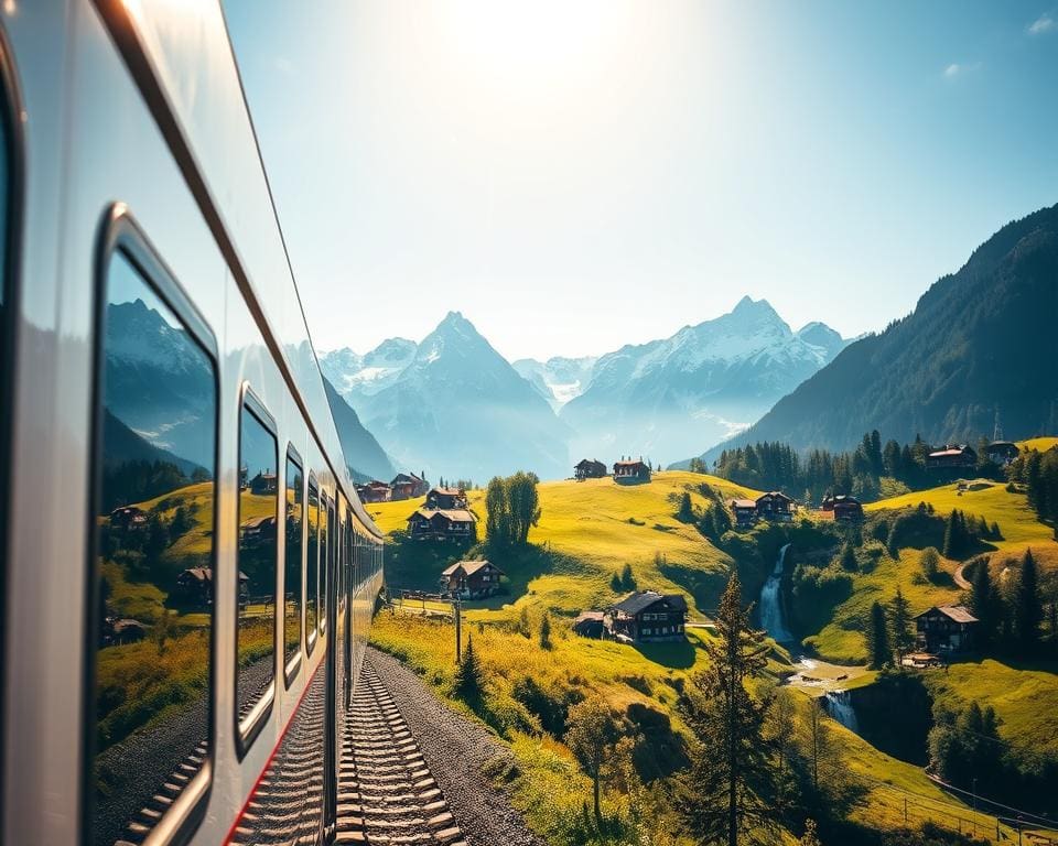 treinreis Zwitserland